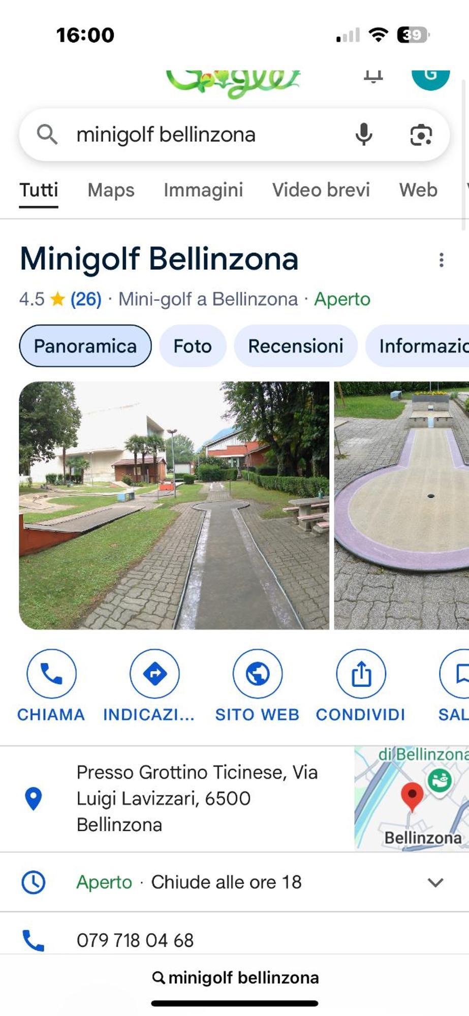Ca'Gialla Bellinzona Buitenkant foto